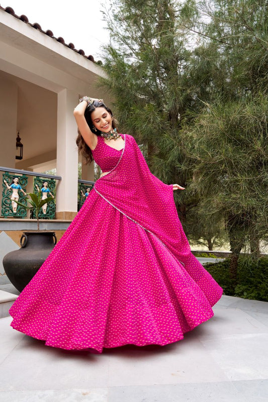 Sutra D08 Pink Lehenga Set