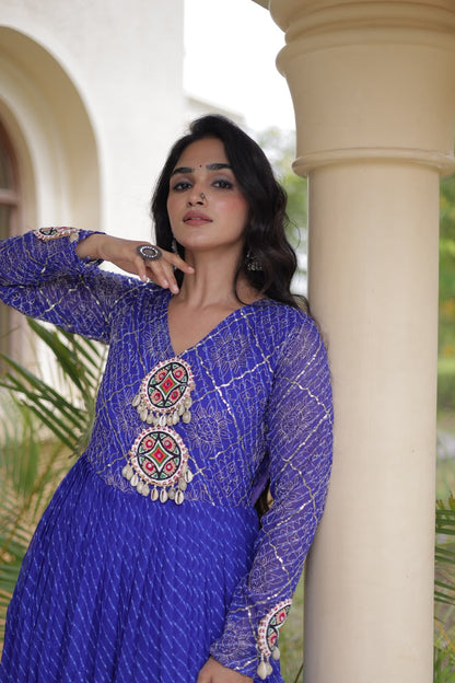 Sutra D09 Blue Gown