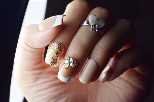 Nude Crunch Nails