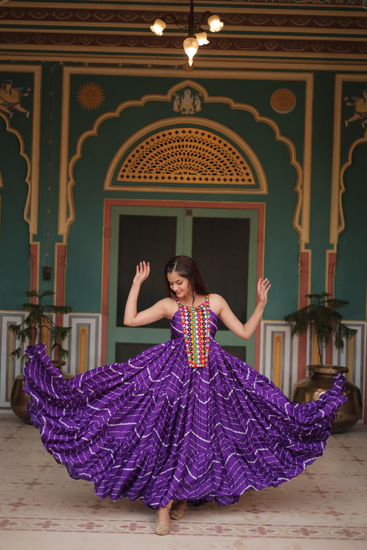 Matrut | Dandiya Diaries Gown - D083