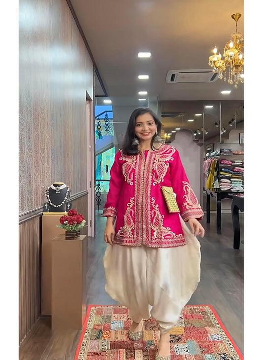 Matrut  | NSR Rani Dhoti Suit