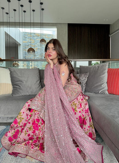 Matrut  |  Roop Net Pink Gown