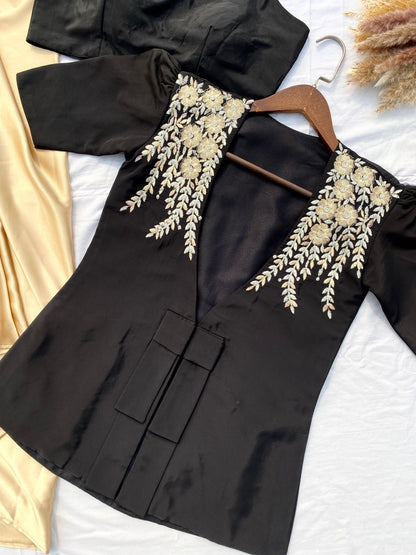 Matrut  | Saraa Black Gold Trio Set