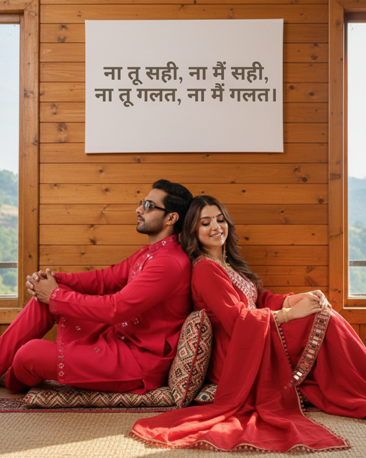 Matrut | [Shubh & Rajya] Red - Couple wear