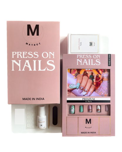 Matrut | Ready-To-Wear Nails - GARBA GLAM K-003