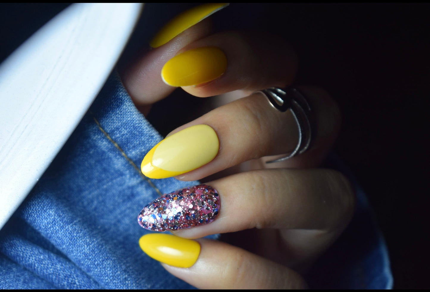 Yellow Sapphire Nails