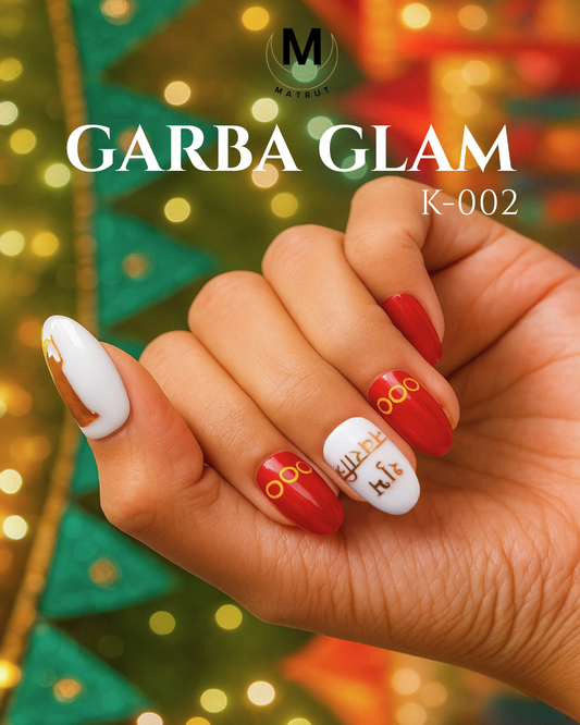 Matrut | Ready-To-Wear Nails - GARBA GLAM K-002