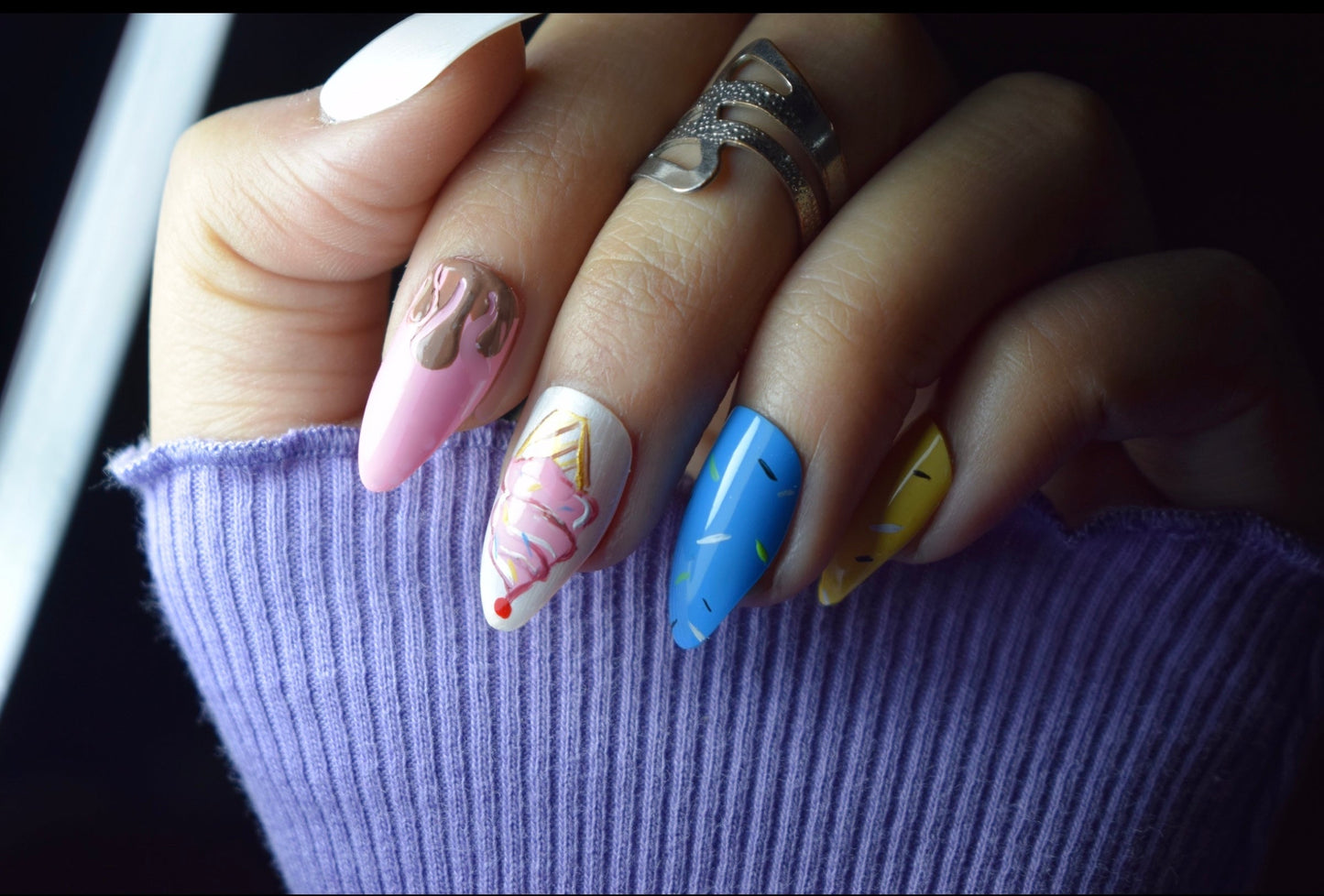 Ice Cream Nails