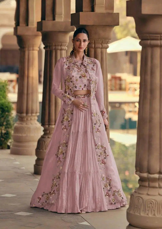 Matrut  | Mahotsav Powder Pink Trio Set