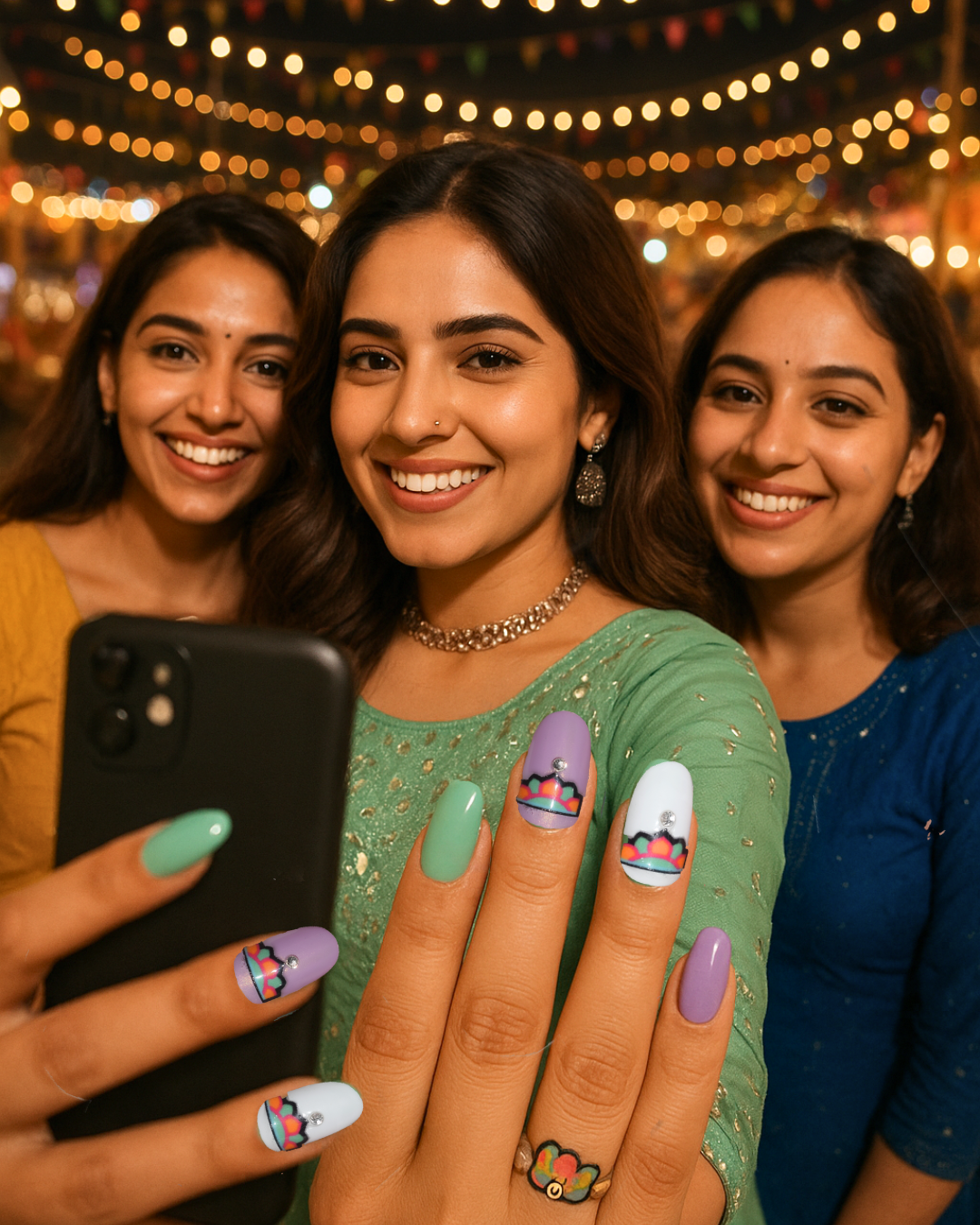 Matrut | Ready-To-Wear Nails - GARBA GLAM K-003