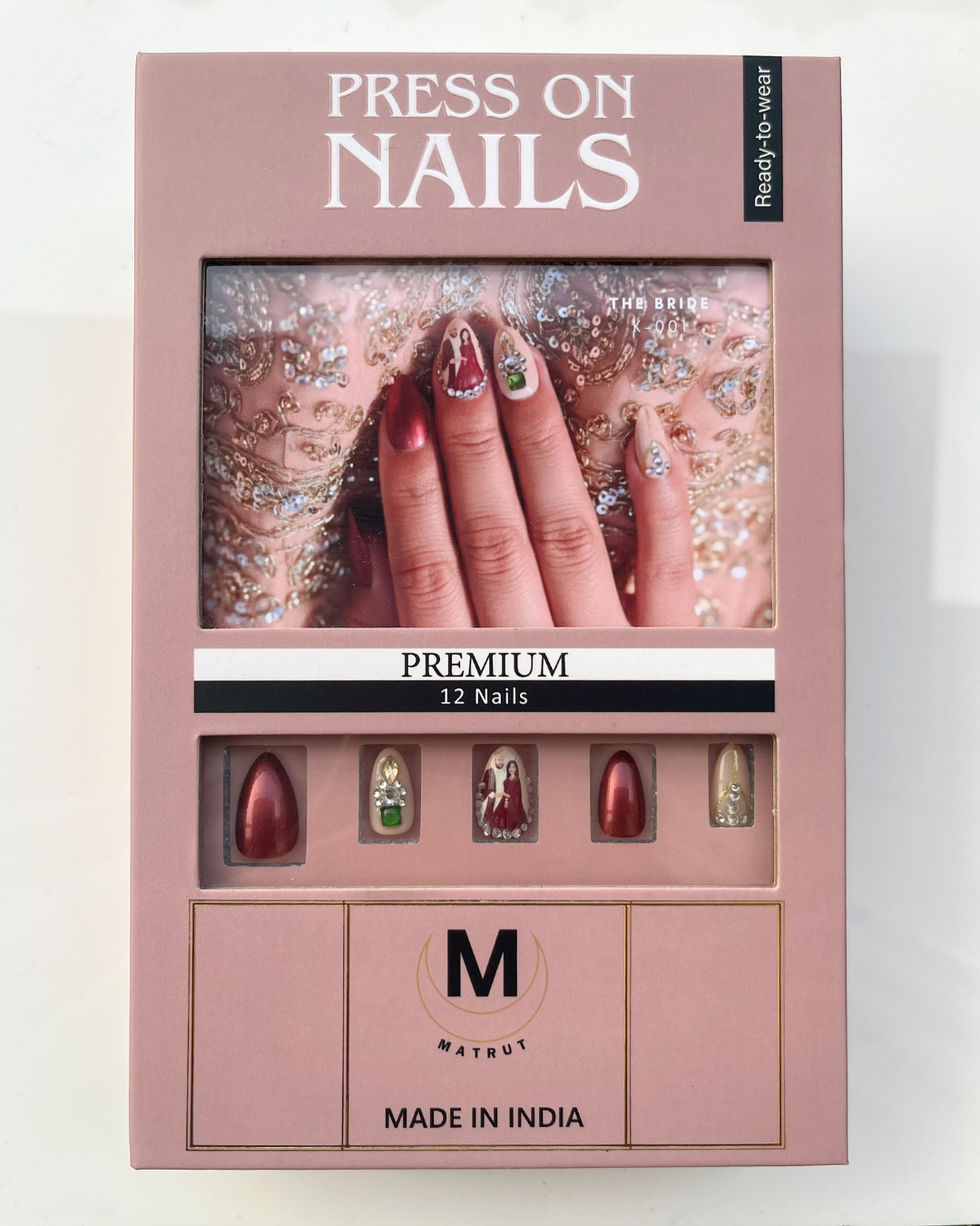 Matrut | Ready-To-Wear Nails - THE BRIDE K-001