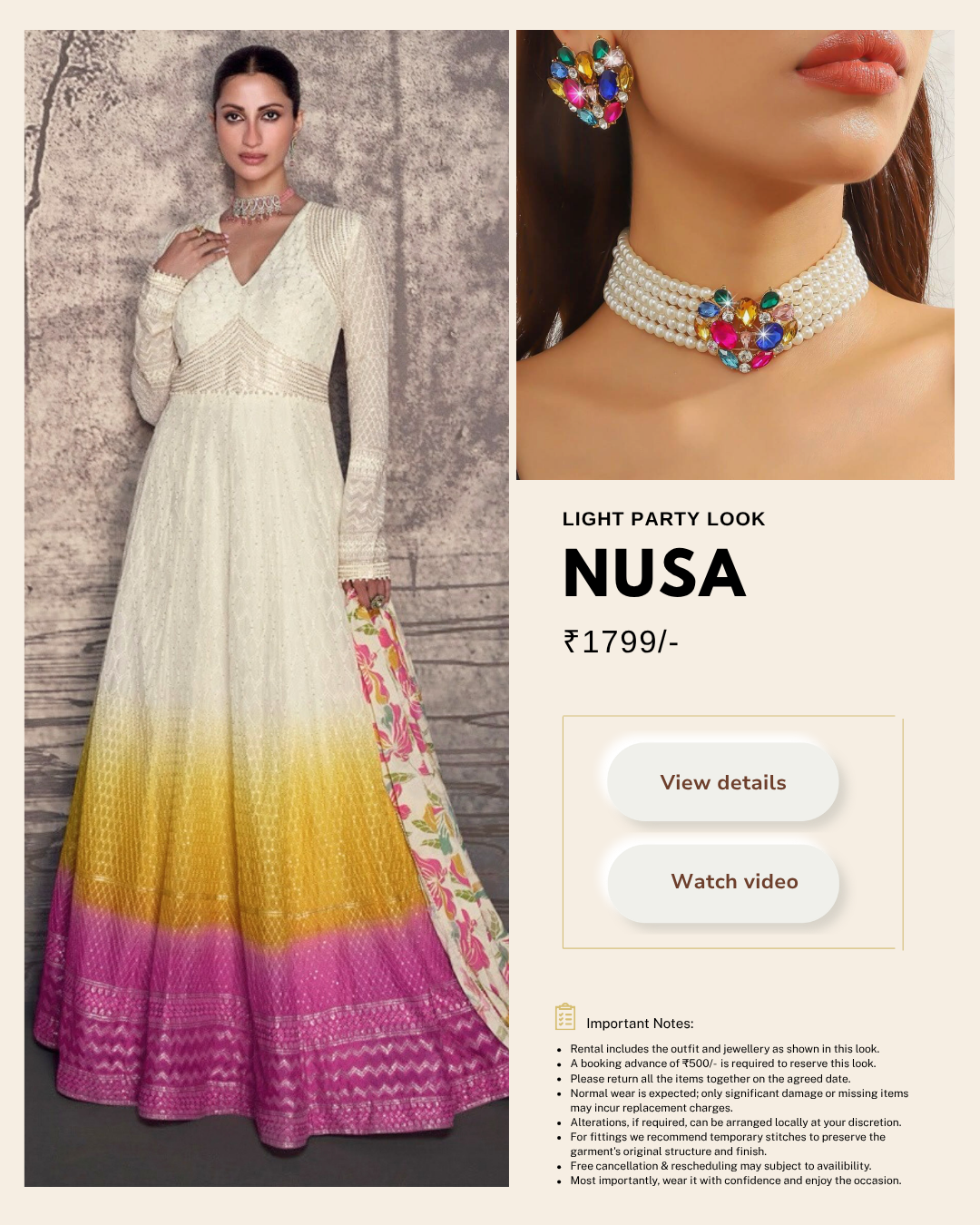 Rental Look | NUSA