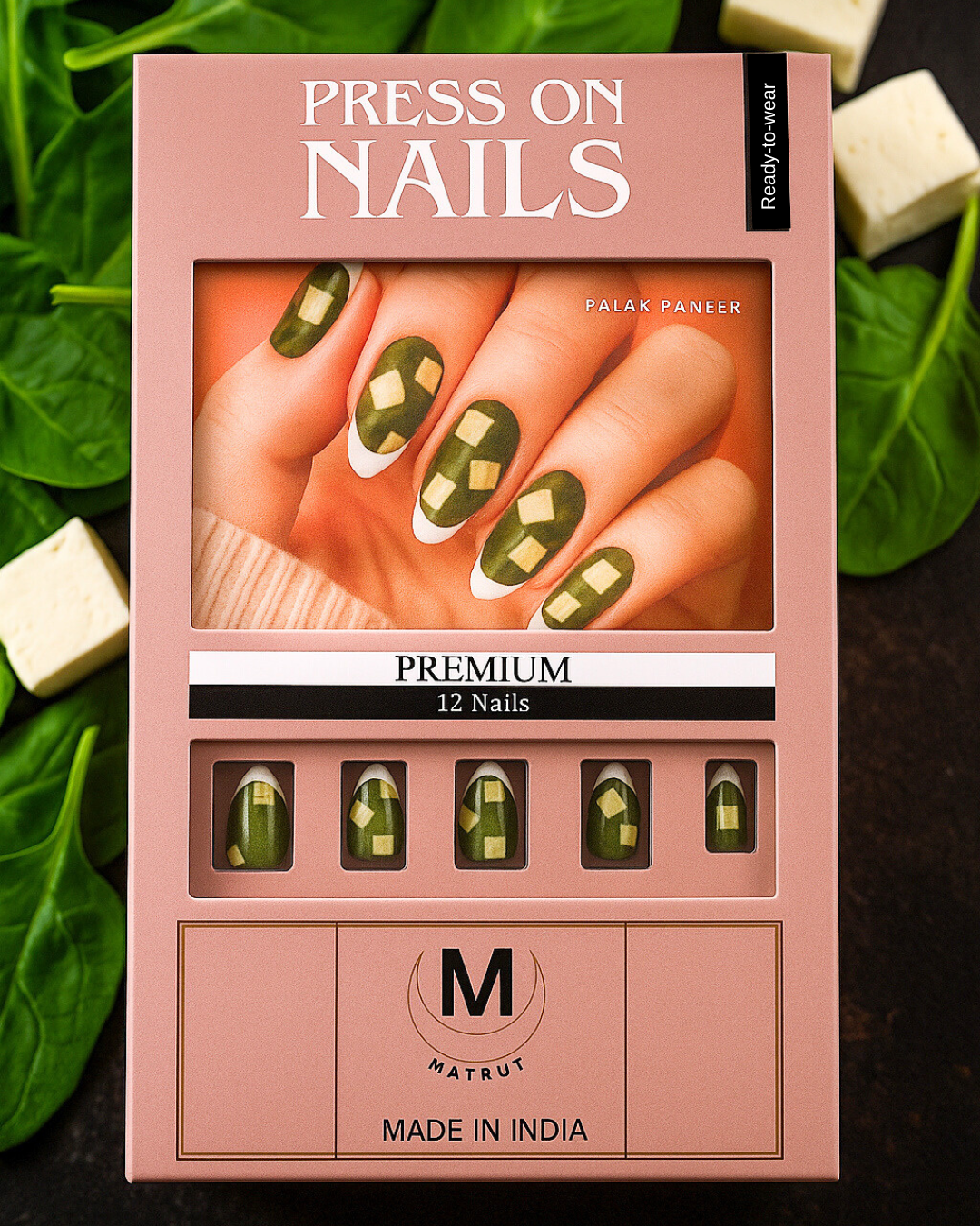 Matrut | Ready-To-Wear Nails - PALAK PANEER