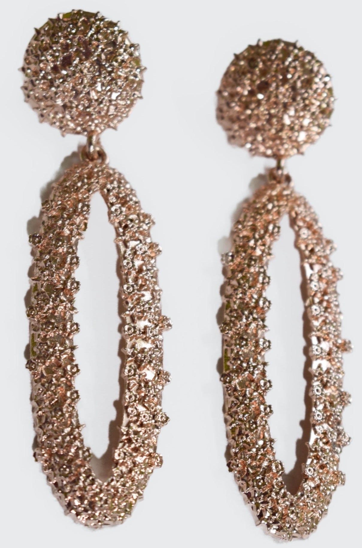 Rose Gold Iconic Earrings