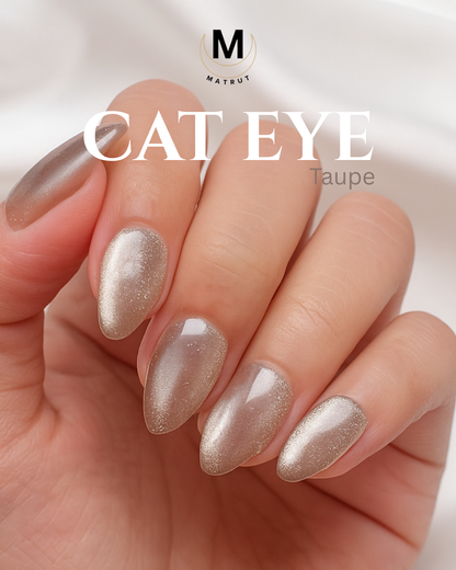 Matrut | Ready-To-Wear Nails - CAT EYE (Taupe)