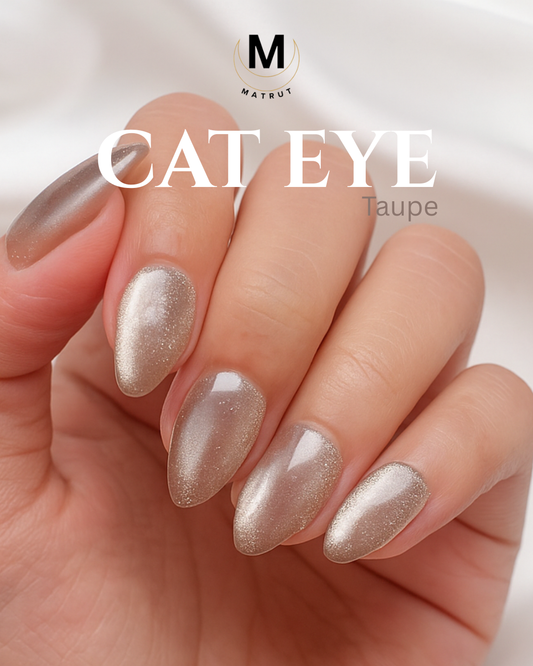 Matrut | Ready-To-Wear Nails - CAT EYE (Taupe)