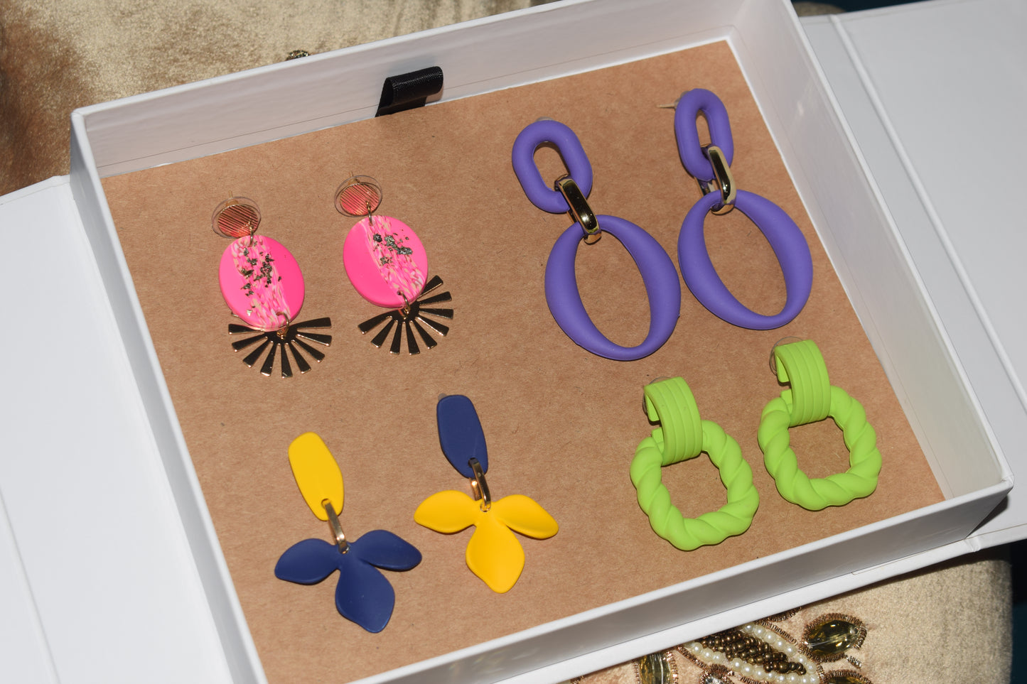 Matrut | Combo - 4 Pair Earrings - C505