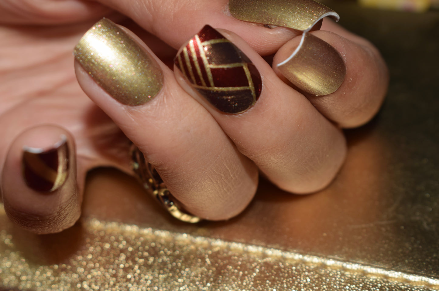 Timeless Velvet Nails