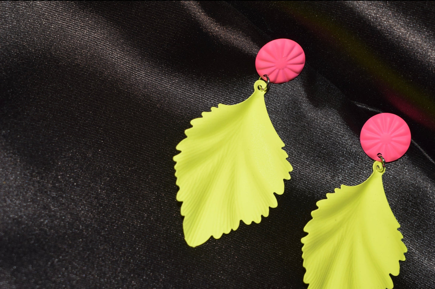 Lime Leaf Earrings