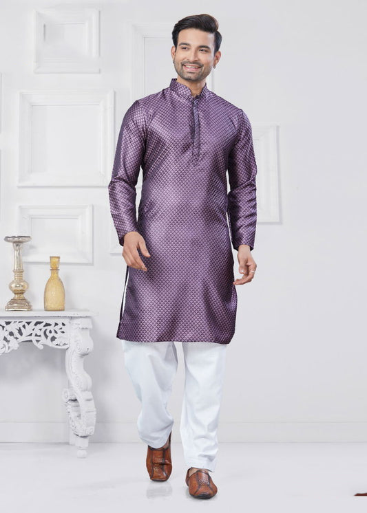 Matrut | Rangoon Purple Kurta Set