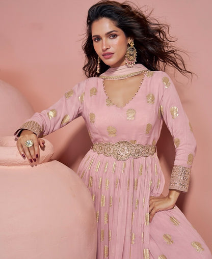 Matrut |  Saheen Powder Pink Gown