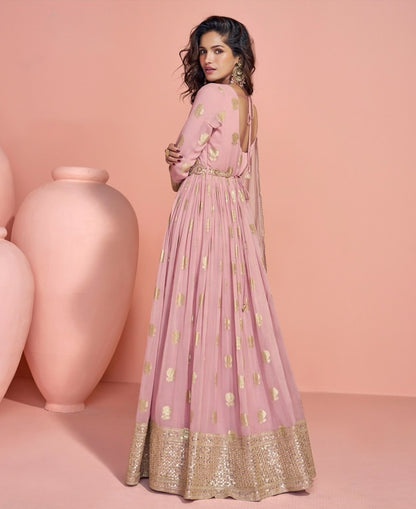 Matrut |  Saheen Powder Pink Gown