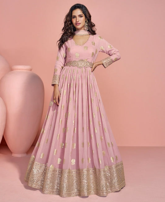 Matrut |  Saheen Powder Pink Gown