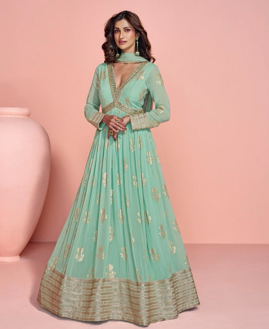 Matrut |  Saheen Powder Blue Gown