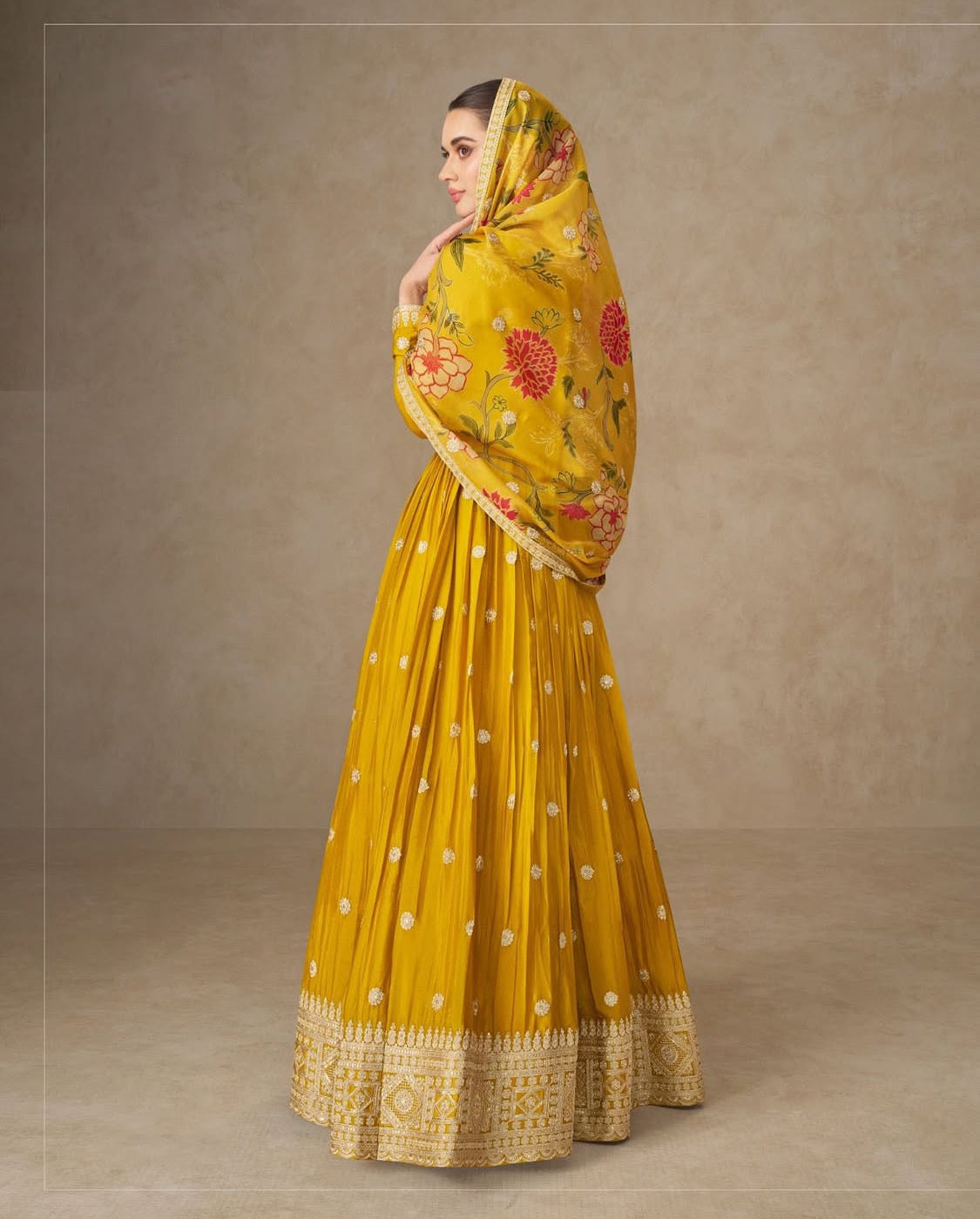 Matrut |  Anmol Yellow Gown