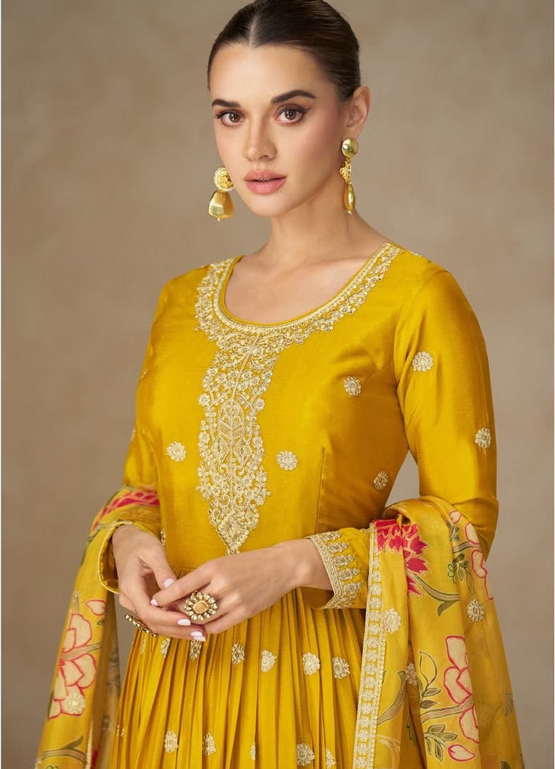 Matrut |  Anmol Yellow Gown