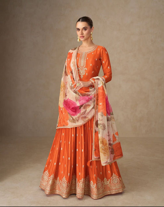 Matrut |  Anmol Orange Gown