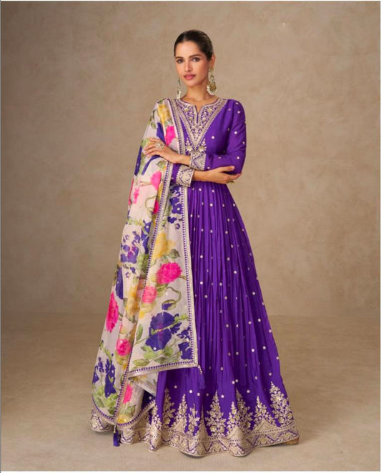 Matrut |  Anmol Purple Gown
