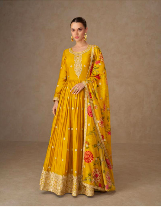 Matrut |  Anmol Yellow Gown