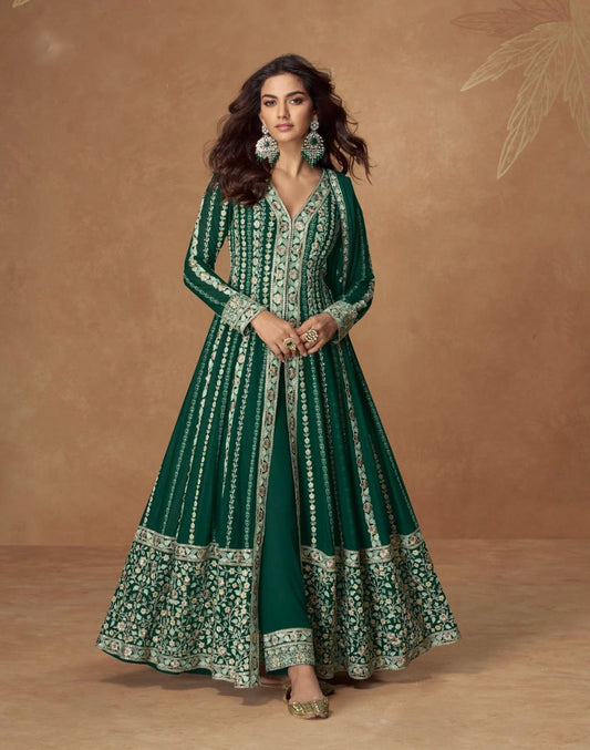 Matrut |  Mehar Green Gown