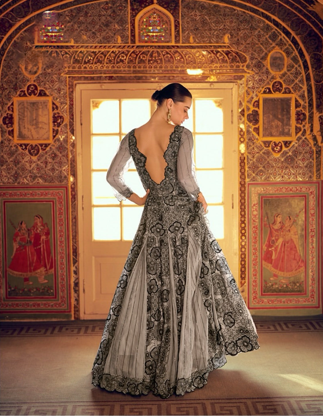 Matrut |  Karishma Grey Gown