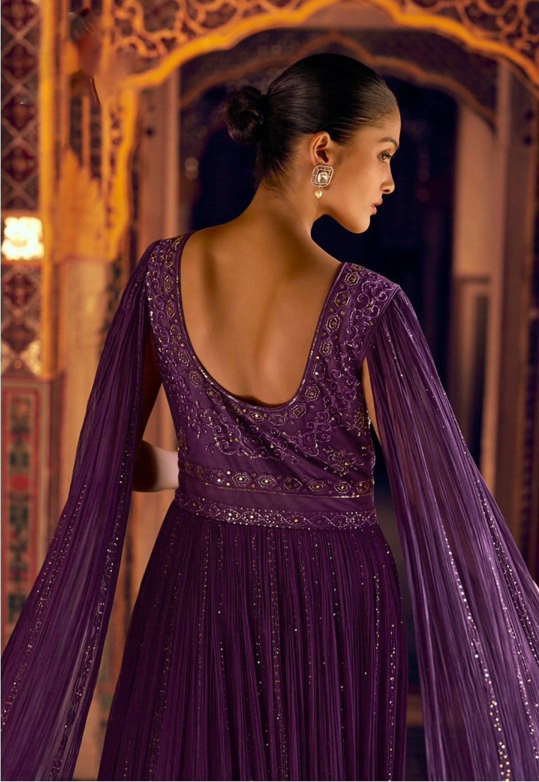 Matrut |  Karishma Purple Gown