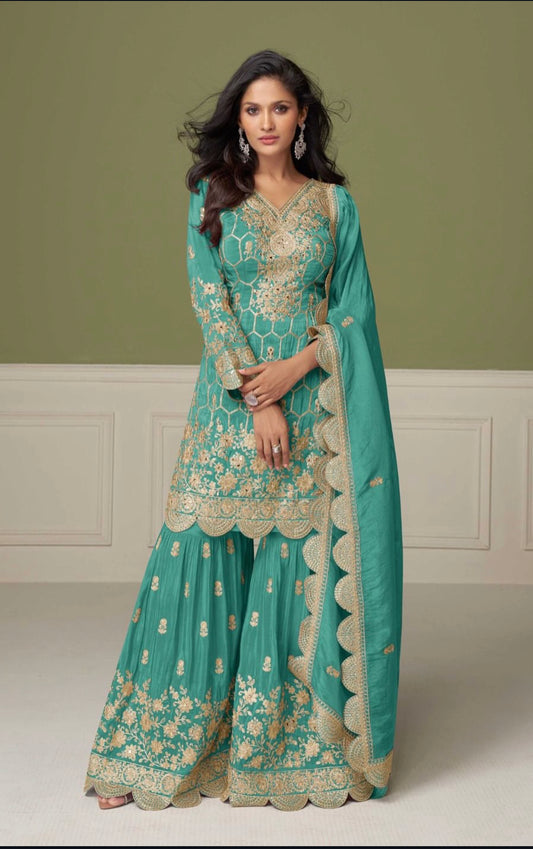 Matrut  | Aleena Firozi Sharara Suit