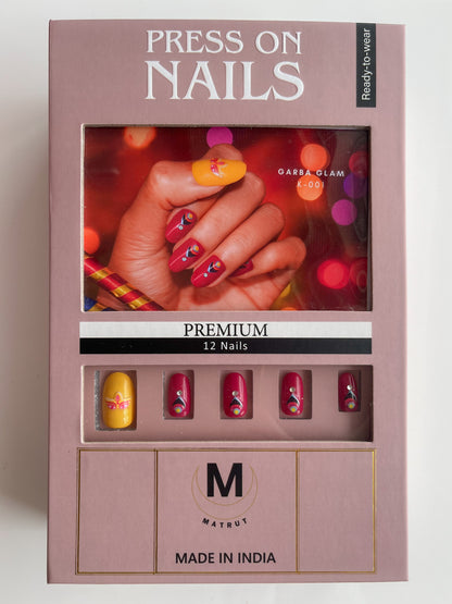 Matrut | Ready-To-Wear Nails - GARBA GLAM K-001