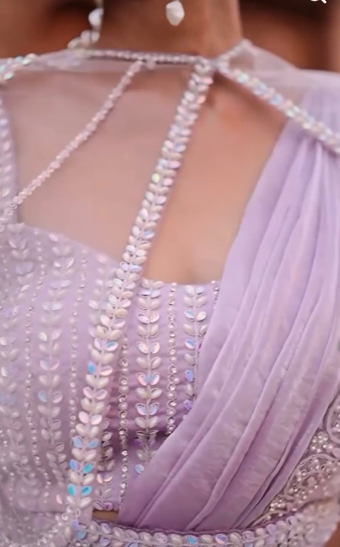 Matrut  | 1 min Saree Lavender Siren