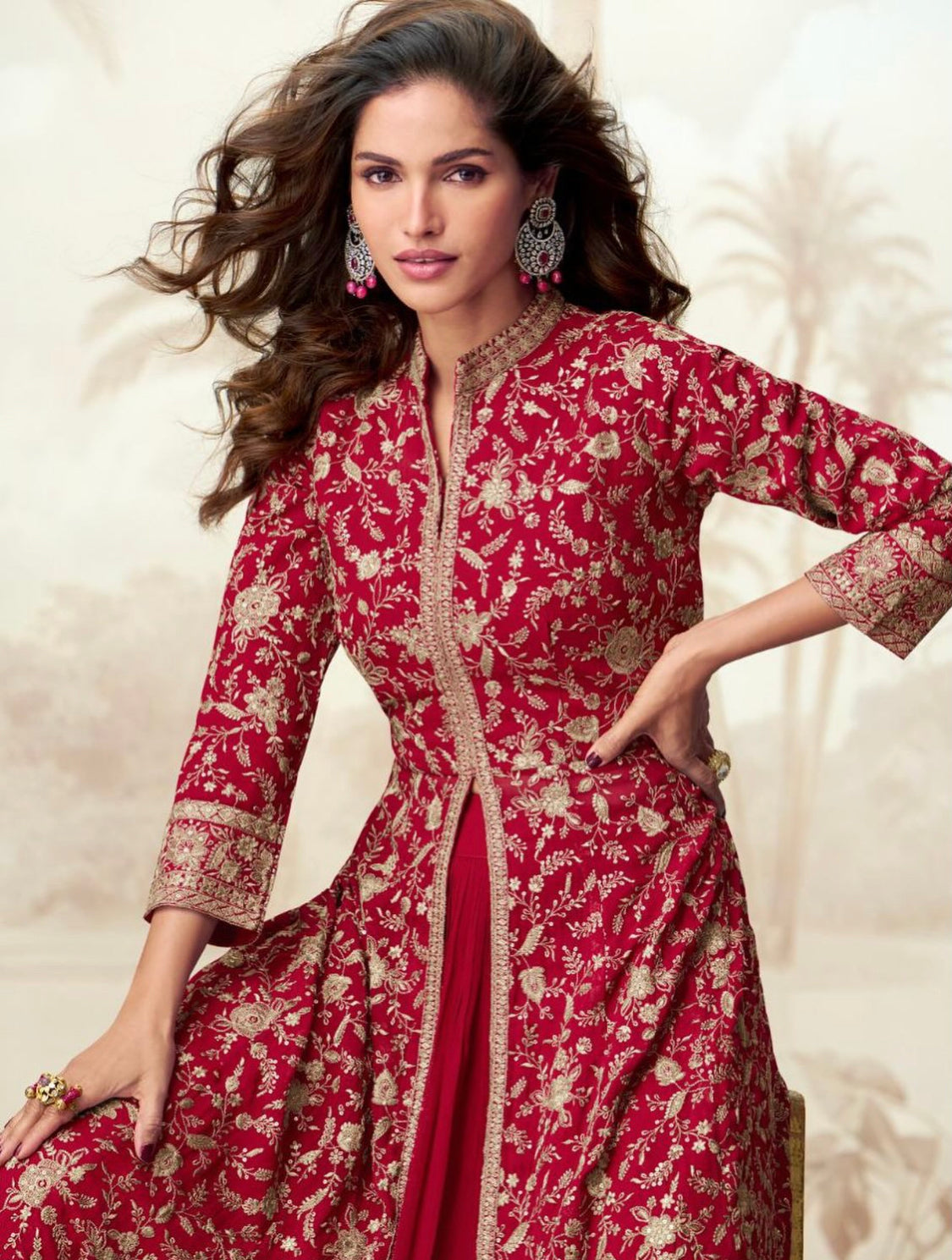 Matrut | Vamika Red Gown