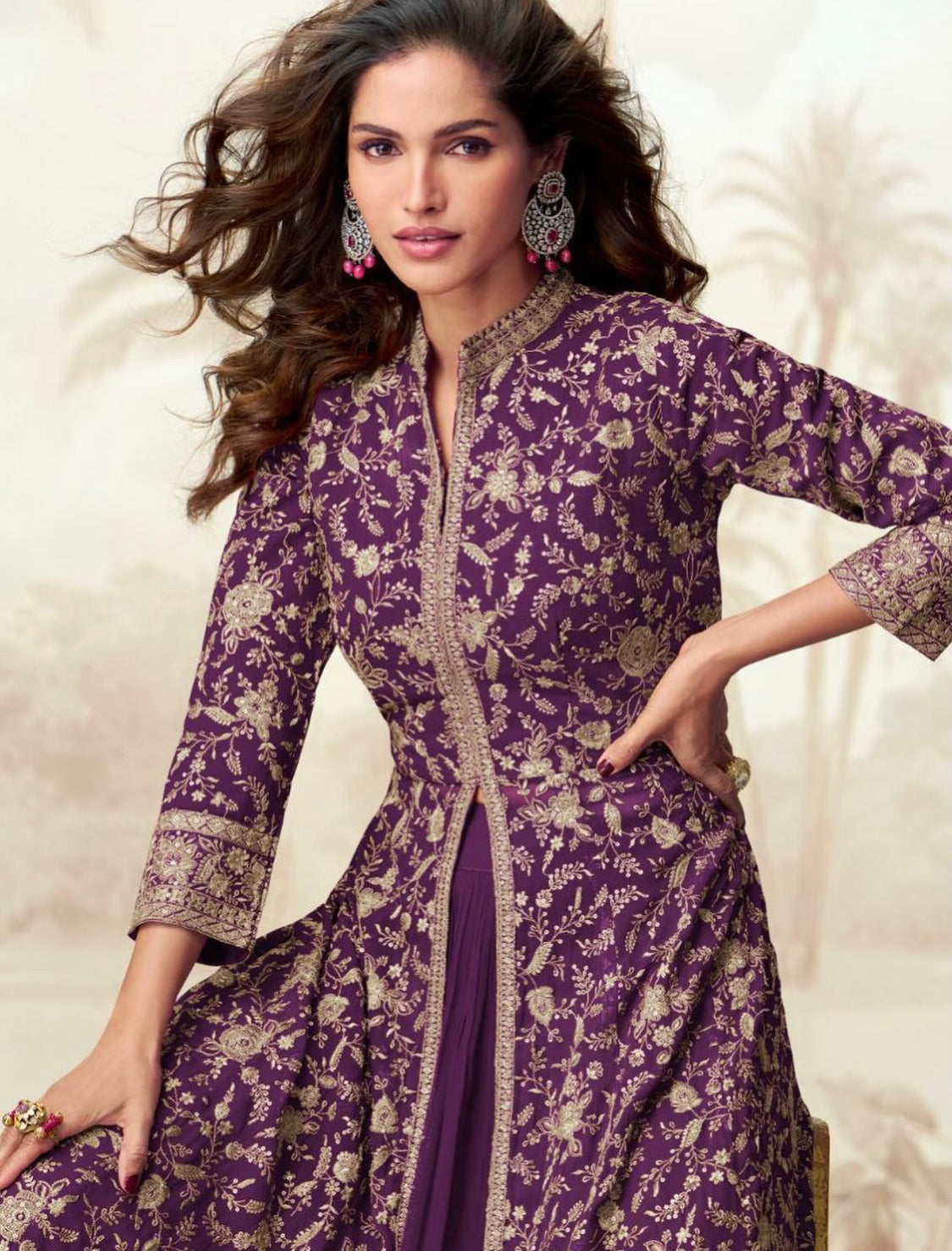 Matrut | Vamika Wine Gown
