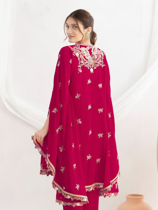 Matrut  | Paaro Rani Pink Co-ord Set