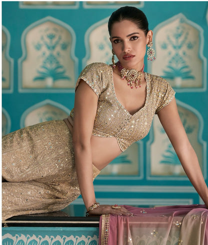 Matrut | Laskara Beige-Mauve Trio Set