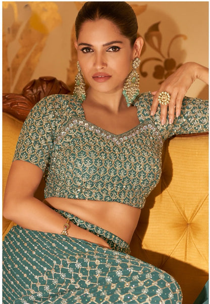 Matrut | Laskara Teal Blue Trio Set