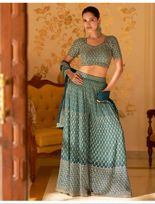 Matrut | Laskara Teal Blue Trio Set
