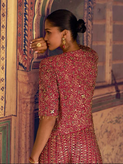 Matrut | Mehfil Rani Pink Trio Set