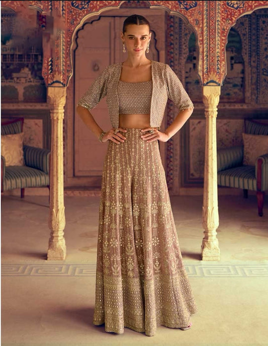 Matrut | Mehfil Taupe Trio Set