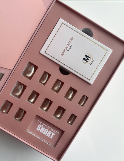 Matrut | Ready-To-Wear Nails - CAT EYE (Taupe)