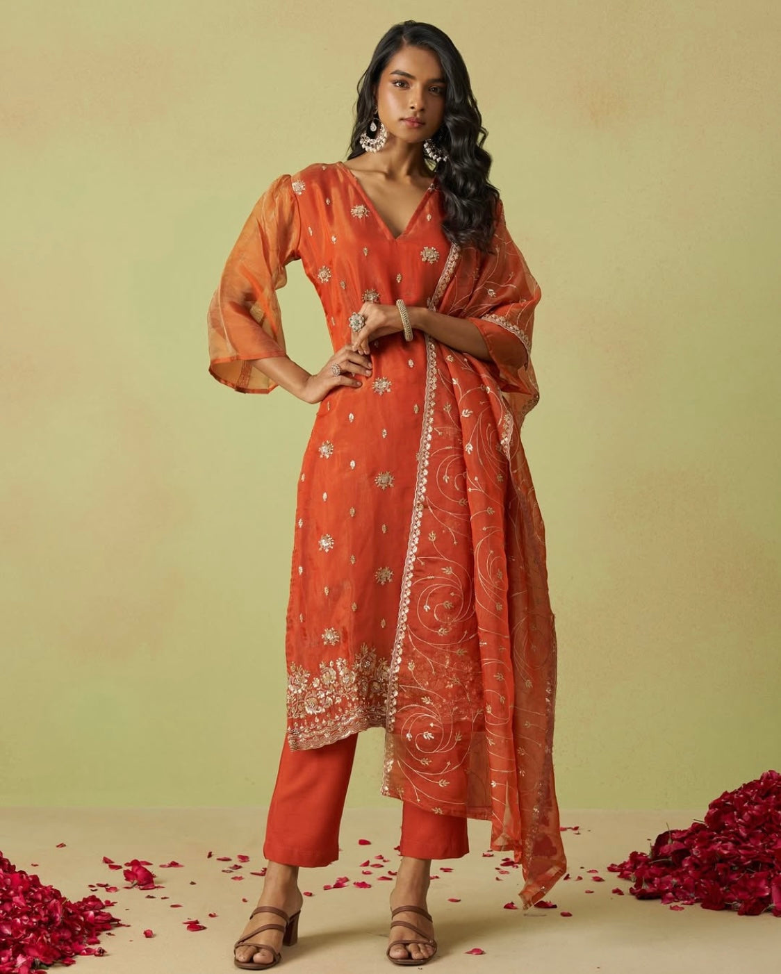 Matrut  | Love Flame Orange Suit