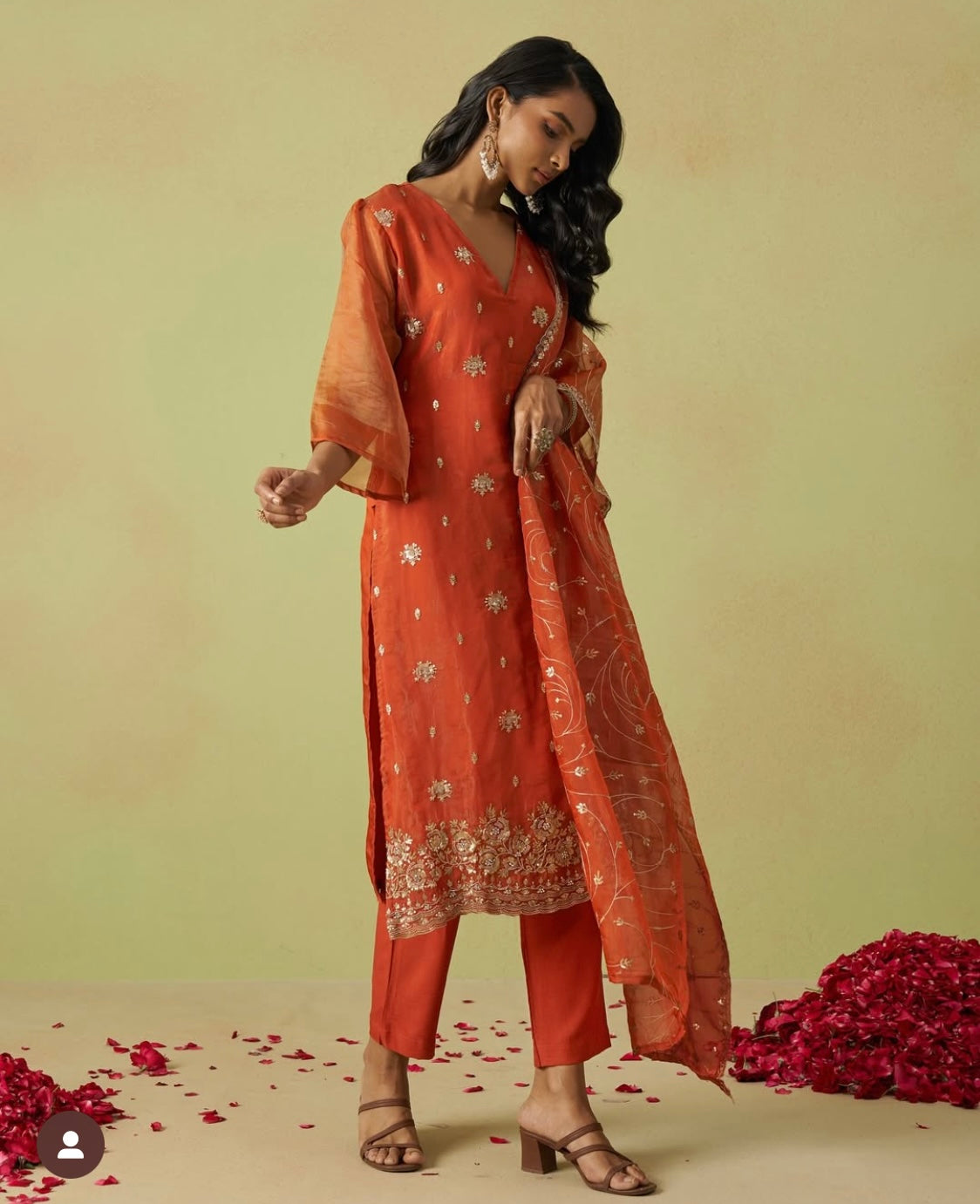 Matrut  | Love Flame Orange Suit